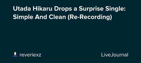 Utada Hikaru’s Surprise Anime Soundtrack Debut: A Musical Journey Back into Time and a Celebration of Nostalgia